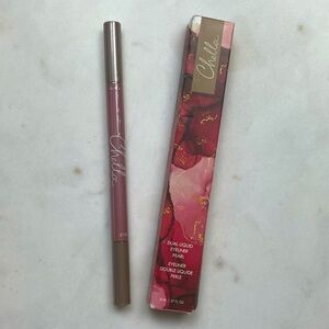 New! Chella dual liquid eyeliner pearl black blue